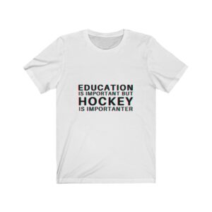 Unisex Jersey Short Sleeve Hockey Tee