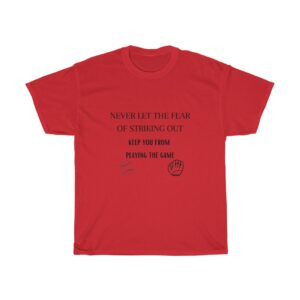 Unisex Heavy Cotton Baseball Quote Tee