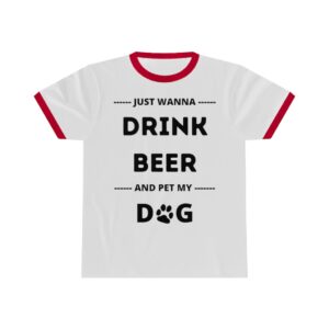 Unisex Ringer Dog QuoteTee
