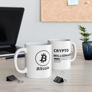 Ceramic Bitcoin Quote Mug 11oz