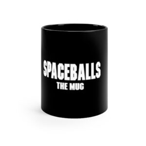 Black Coffee Mug, 11oz