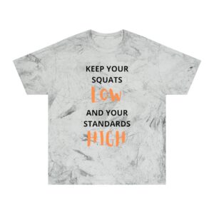 Unisex Color Blast GYM Quote T-Shirt